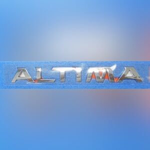 84895-3TA0A New OEM Nissan "Altima" Chrome Emblem Trunk Lid 2013-2015